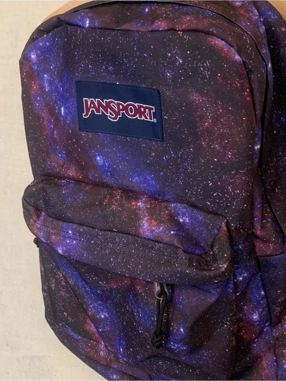 Kids Jansport Galaxy Print Backpack - Purple/Black